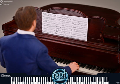 Pedido Figura Seb's con piano (Deluxe version) marca Daftoys F021DX escala 1/6