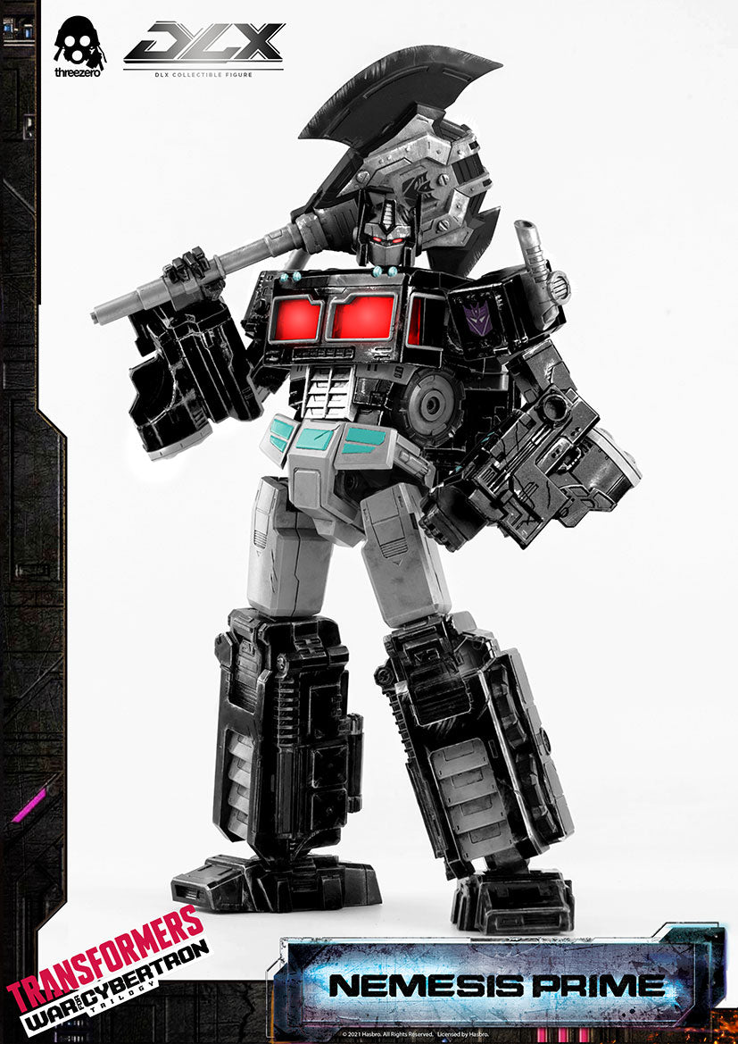 Pedido Figura (limitado) DLX Nemesis Prime - Transformers: War For Cybertron - PX Previews Exclusive marca Threezero 3Z0281-EX (25.4 cm)