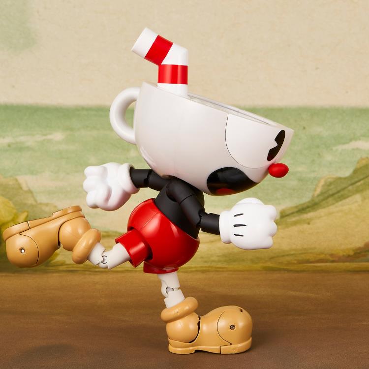 Pedido Figura Cuphead - PX Previews Exclusive marca 1000toys escala pequeña 1/12