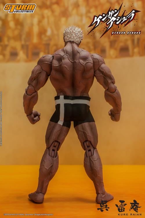 Pedido Figura Kure Raian - Kengan Ashura marca Storm Collectibles SYKA02 escala pequeña 1/12