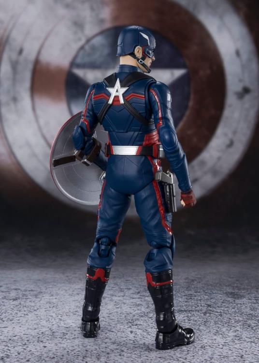 Pedido Figura Captain America (John Walker) - The Falcon and the Winter Soldier - S.H.Figuarts marca Bandai Spirits escala pequeña 1/12