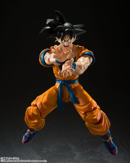 Pedido Figura Goku - Dragon Ball Super: Super Hero - S.H.Figuarts marca Bandai Spirits escala pequeña 1/12