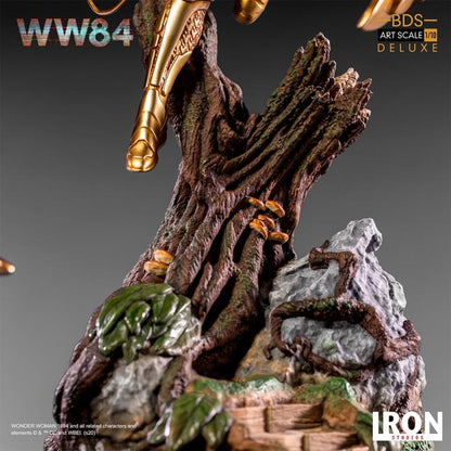 Pedido Estatua Wonder Woman Golden Armor Deluxe - Wonder Woman 1984 - Battle Diorama Series (DBS) Limited Edition marca Iron Studios escala de arte 1/10