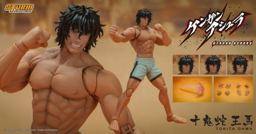 Pedido Figura Tokita Ohma - Kengan Ashura marca Storm Collectibles SYKA01 escala pequeña 1/12