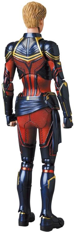 Pedido Figura Captain Marvel - Avengers: Endgame - MAFEX marca Medicom Toy No.163 escala pequeña 1/12