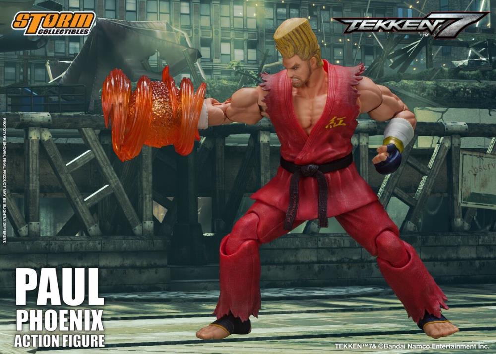 Pedido Figura Paul Phoenix - Tekken 7 marca Storm Collectibles escala pequeña 1/12