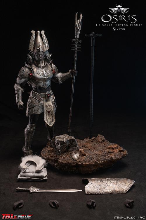 Pedido Figura Osiris (Silver version) marca TBLeague PL2021-179C escala 1/6