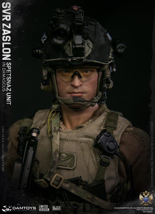 Preventa Figura SVR Zaslon in Damascus (Limited Version) - Russian Spetsnaz Unit marca Damtoys 78093F 1/6 escala 1/6