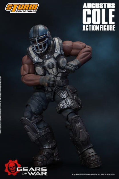 Pedido Figura Augustus Cole - Gears of War marca Storm Collectibles escala pequeña 1/12