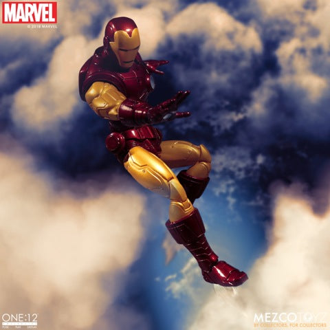 Pedido Figura Iron Man - Marvel - One:12 Collective marca Mezco Toyz escala pequeña 1/12