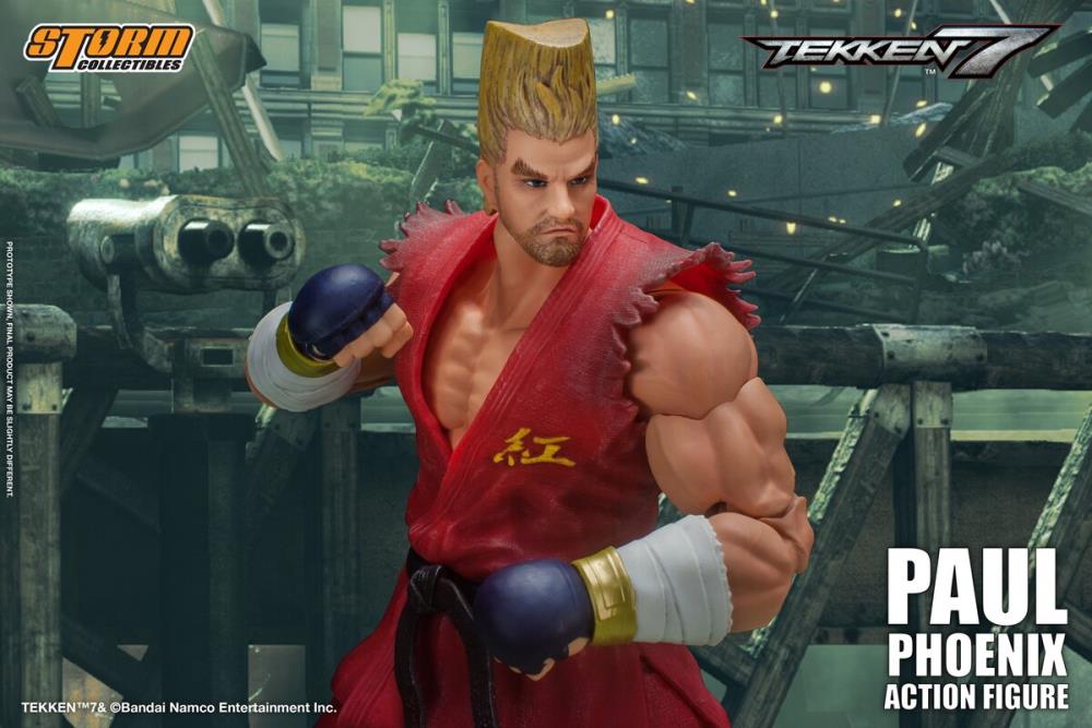 Pedido Figura Paul Phoenix - Tekken 7 marca Storm Collectibles escala pequeña 1/12