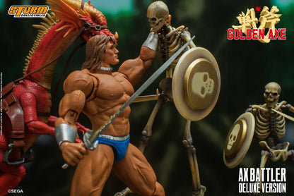 Pedido Figuras Ax Battler (Deluxe Version) Exclusiva - Golden Axe marca Storm Collectibles escala pequeña 1/12