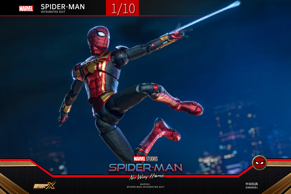 Pedido Figura Spider-Man Integrated Suit - Spider-Man: No Way Home  marca ZD Toys escala pequeña 1/10 (18 cm)