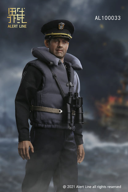 Pedido Figura WWII U.S. NAVY Destroyer Commander marca Alert Line AL100033 escala 1/6