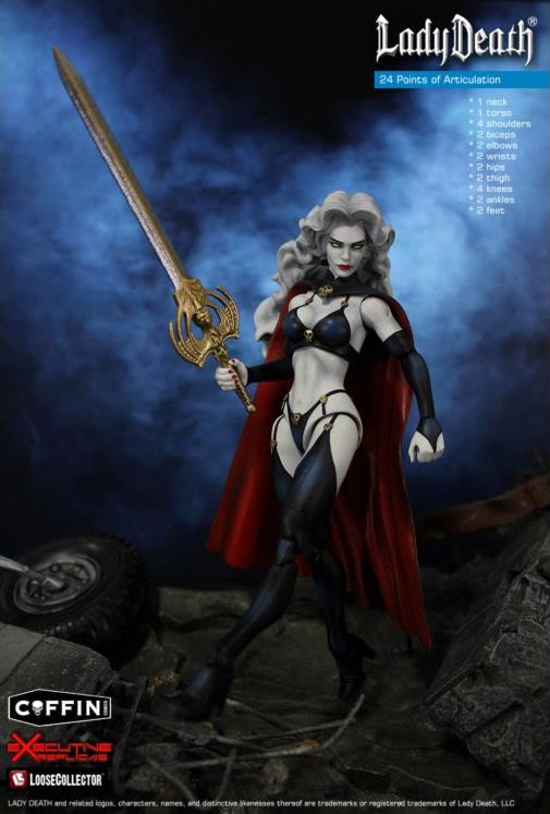 Pedido Figura Lady Death marca Executive Replicas escala pequeña 1/12