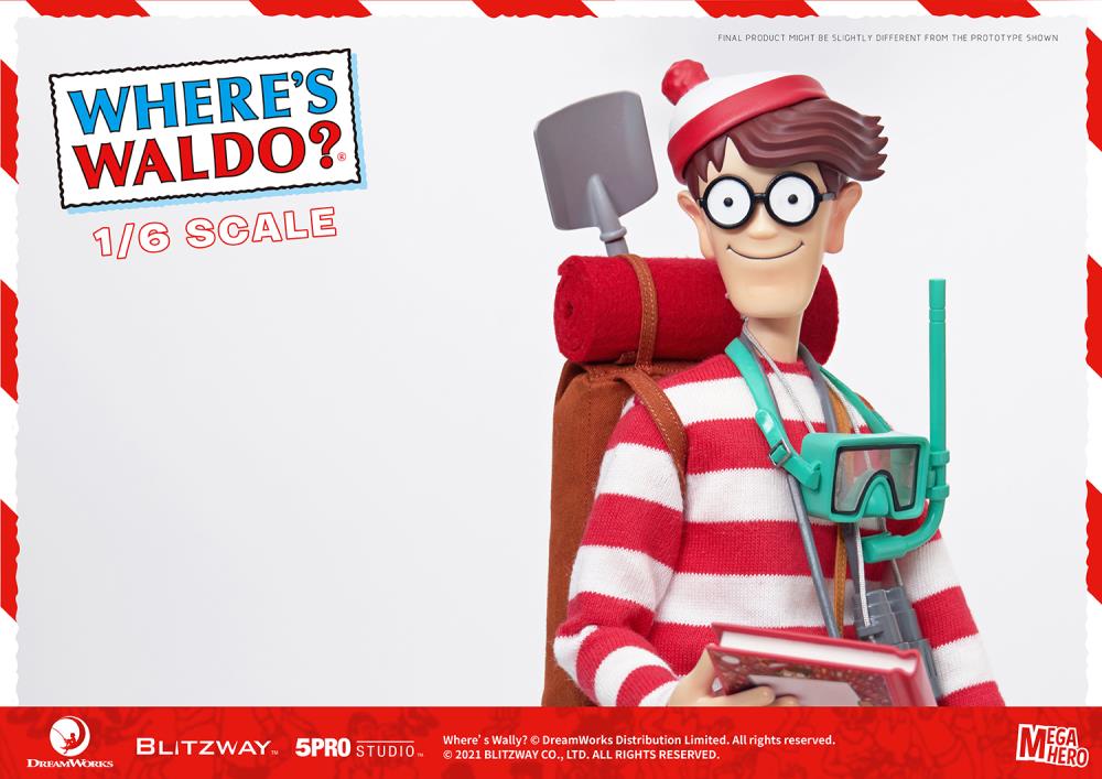 Pedido Figura Wally - Where´s Waldo? marca Blitzway 5PRO-MG-20301 escala 1/6