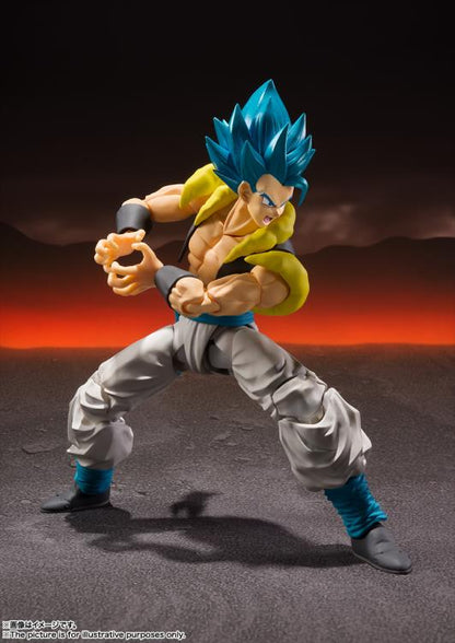 Pedido Figura Super God Super Saiyan Gogeta - Dragon Ball Super - S.H.Figuarts marca Bandai Spirits escala pequeña 1/12