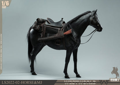 Pedido Figura Caballo de West Man in Black marca LongshanJinshu LS2022-02 escala 1/6