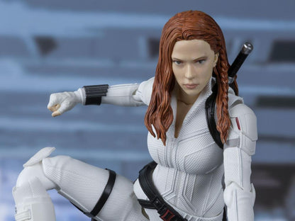 Pedido Figura Black Widow (White Snow Suit Version) (Exclusive) - Avengers: Infinity War - S.H.Figuarts marca Bandai Spirits escala pequeña 1/12