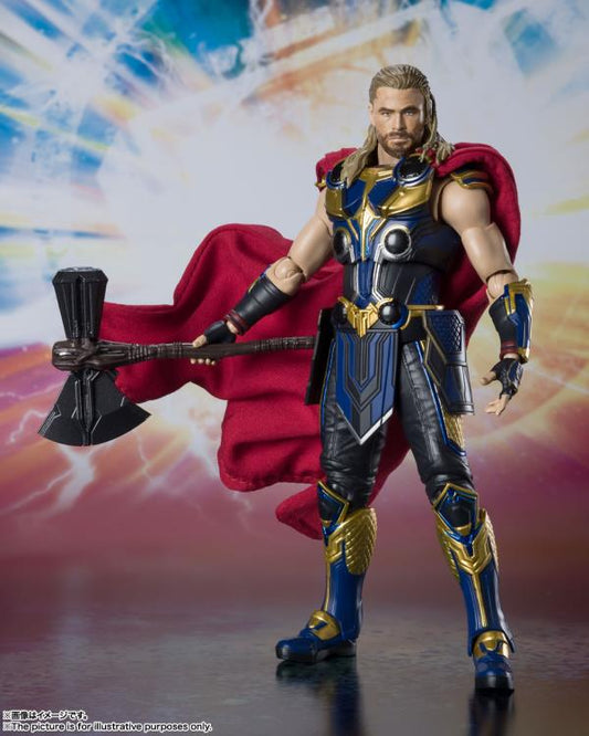 Pedido Figura Thor - Thor: Love and Thunder - S.H.Figuarts marca Bandai Spirits escala pequeña 1/12