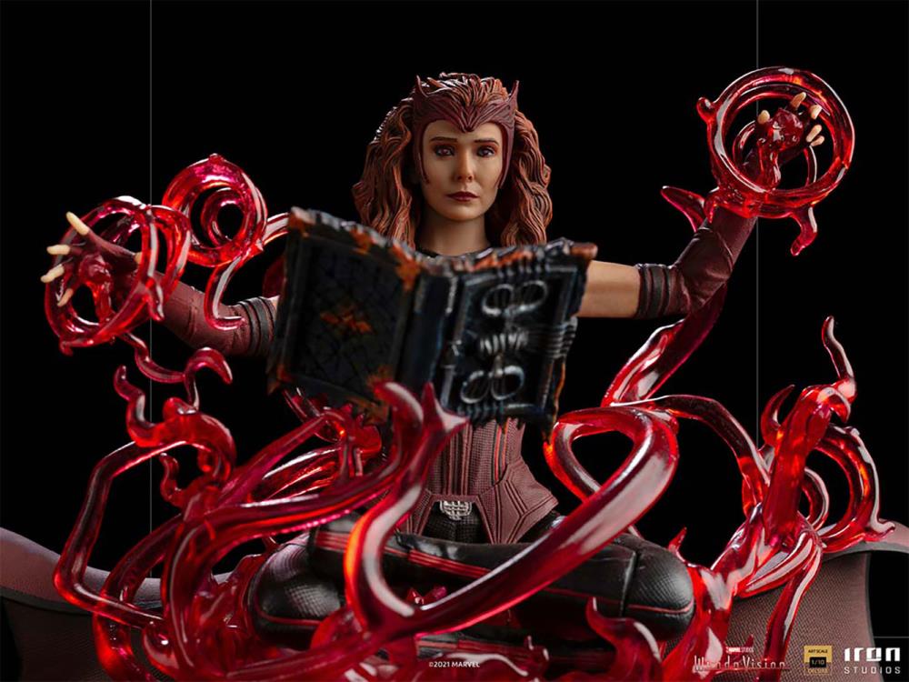 Pedido Estatua Scarlet Witch Deluxe - WandaVision marca Iron Studios escala de arte 1/10