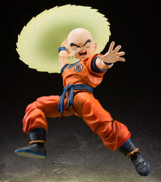 Pedido Figura Krillin (Earth's Strongest Man) - Dragon Ball Z - S.H.Figuarts marca Bandai Spirits escala pequeña 1/12