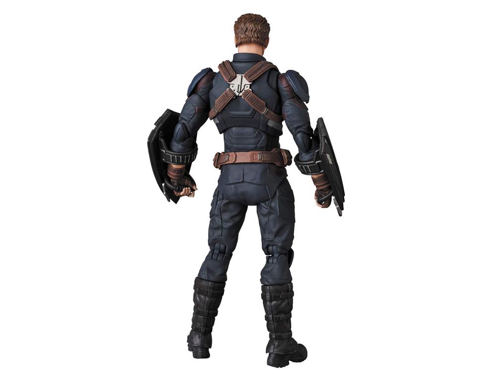 Pedido Figura Captain America - Avengers: Infinity War - MAFEX marca Medicom Toy No.122 escala pequeña 1/12