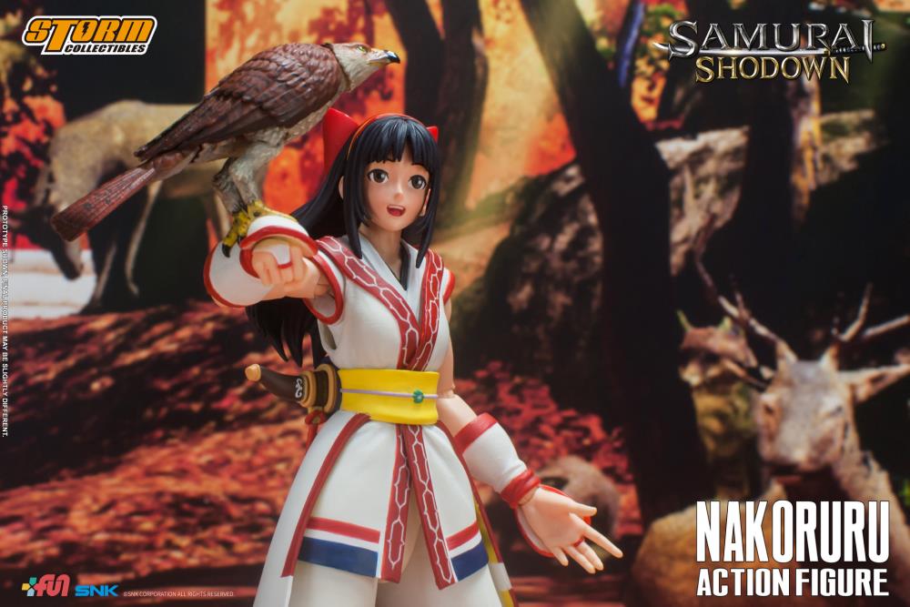 Pedido Figura Nakoruru - Samurai Shodown marca Storm Collectibles escala pequeña 1/12