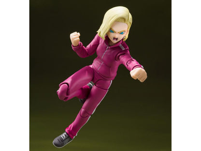 Pedido Figura Android 18 (Universe Survival Saga) (Exclusive) - Dragon Ball Super - S.H.Figuarts marca Bandai Spirits escala pequeña 1/12