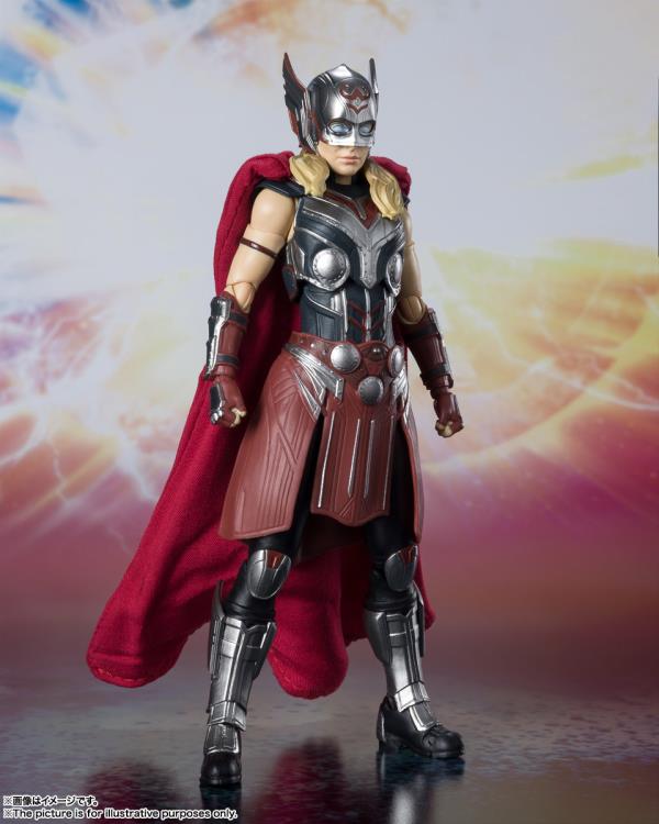 Pedido Figura Mighty Thor - Thor: Love and Thunder - S.H.Figuarts marca Bandai Spirits escala pequeña 1/12