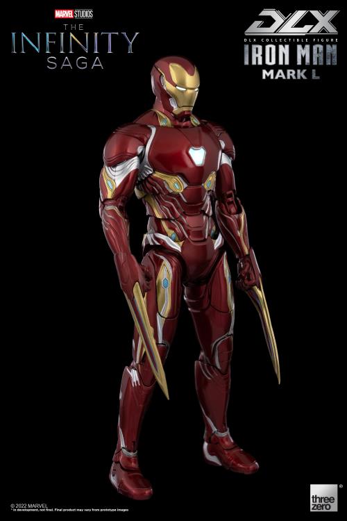 Pedido Figura DLX Iron Man Mark L (50) - Avengers: Infinity Saga marca Threezero 3Z0249 escala pequeña 1/12