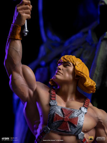 Pedido Estatua He-Man Deluxe - Masters of the Universe - marca Iron Studios escala de arte 1/10