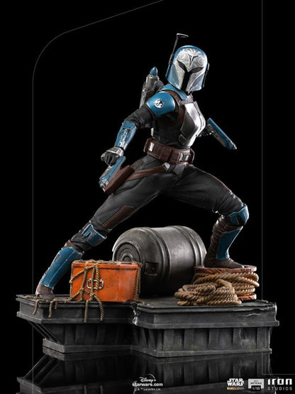 Pedido Estatua Bo-Katan - The Mandalorian - Battle Diorama Series (BDS) - marca Iron Studios escala de arte 1/10