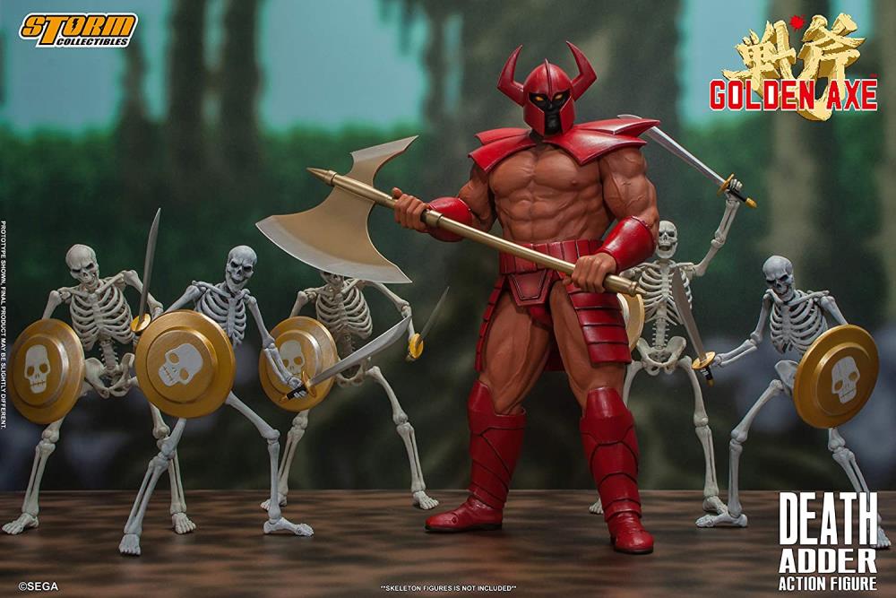 Pedido Figura Death Adder - Golden Axe marca Storm Collectibles escala pequeña 1/12