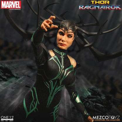 Pedido Figura Hela - Thor Ragnarok - Marvel - One:12 Collective marca Mezco Toyz escala pequeña 1/12