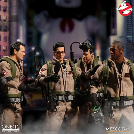 Pedido Figuras Ghostbusters Deluxe Box Set - One:12 Collective marca Mezco Toyz escala pequeña 1/12