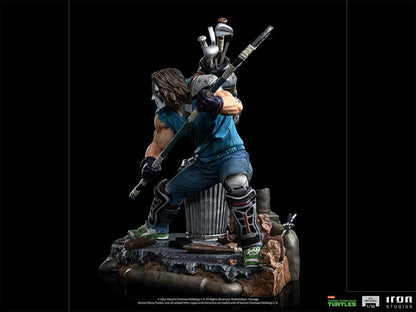 Pedido Estatua Casey Jones - TMNT - Battle Diorama Series (BDS) - marca Iron Studios escala de arte 1/10