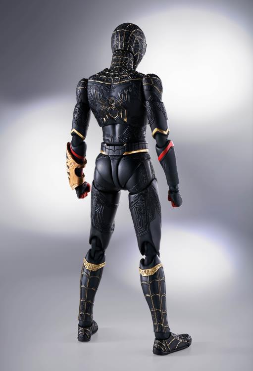 Pedido Figura Spider-Man (Black & Gold Suit) - Spider-Man: No Way Home - S.H.Figuarts marca Bandai Spirits escala pequeña 1/12