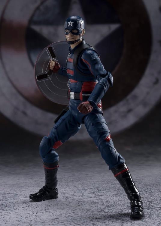 Pedido Figura Captain America (John Walker) - The Falcon and the Winter Soldier - S.H.Figuarts marca Bandai Spirits escala pequeña 1/12