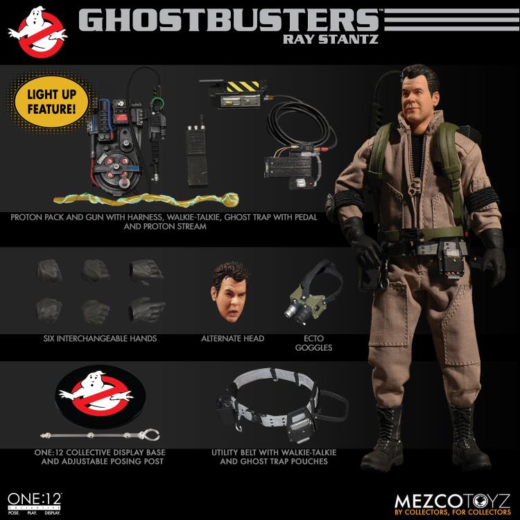 Pedido Figuras Ghostbusters Deluxe Box Set - One:12 Collective marca Mezco Toyz escala pequeña 1/12