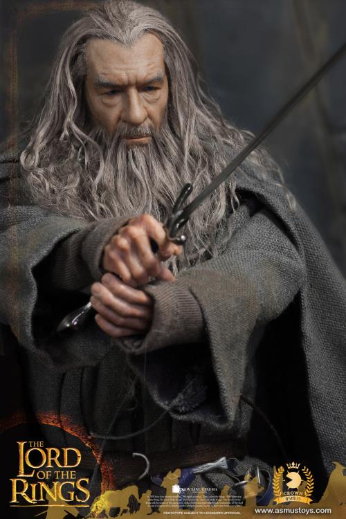 Preventa Figura Gandalf The Grey - The Lord of the Rings marca Asmus Toys Crown Series CRW001 escala 1/6