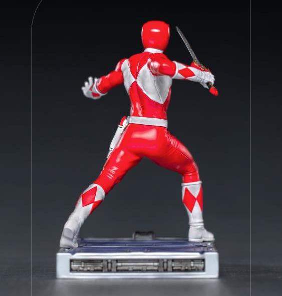 Pedido Estatua Red Ranger - Mighty Morphin Power Rangers - Battle Diorama Series (BDS) - marca Iron Studios escala de arte 1/10