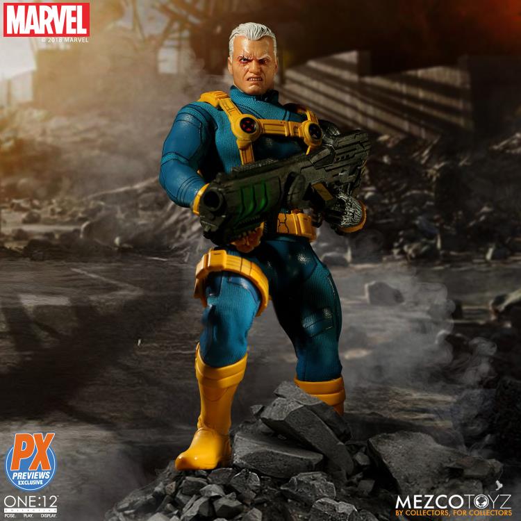 Pedido Figura Cable PX Previews Exclusive - Marvel One:12 Collective marca Mezco Toyz escala pequeña 1/12