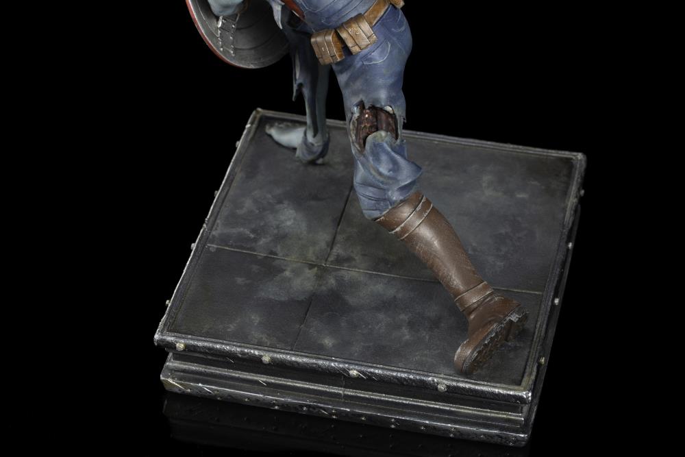 Pedido Estatua Zombie Captain America - Marvel What If...? - marca Iron Studios escala de arte 1/10