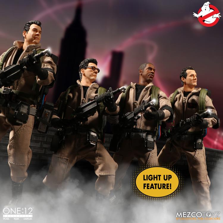 Pedido Figuras Ghostbusters Deluxe Box Set - One:12 Collective marca Mezco Toyz escala pequeña 1/12