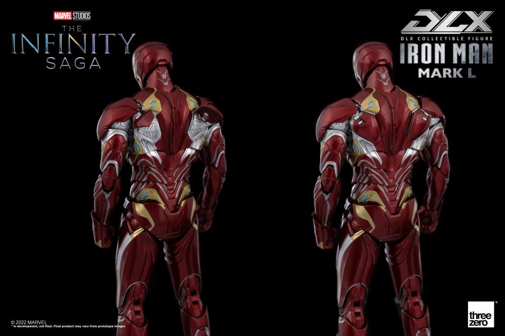 Pedido Figura DLX Iron Man Mark L (50) - Avengers: Infinity Saga marca Threezero 3Z0249 escala pequeña 1/12