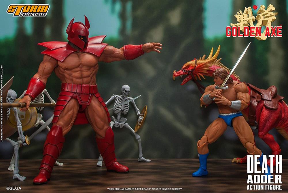 Pedido Figura Death Adder - Golden Axe marca Storm Collectibles escala pequeña 1/12