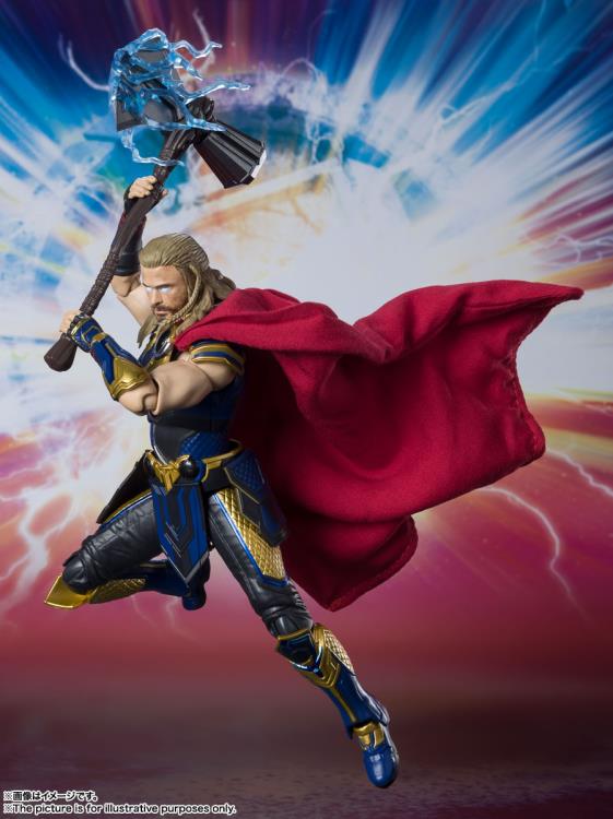 Pedido Figura Thor - Thor: Love and Thunder - S.H.Figuarts marca Bandai Spirits escala pequeña 1/12