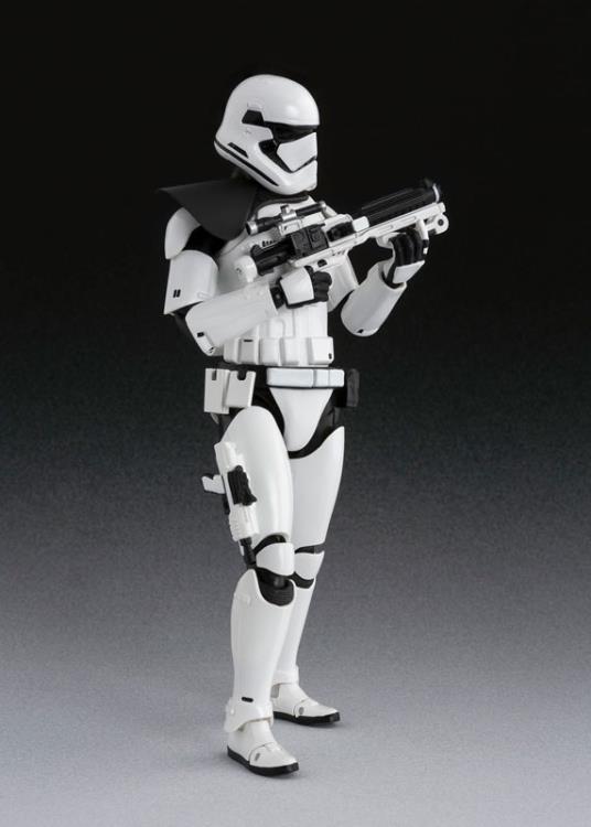 Pedido Figura First Order Stormtrooper - Star Wars: The Last Jedi - S.H.Figuarts marca Bandai Spirits escala pequeña 1/12