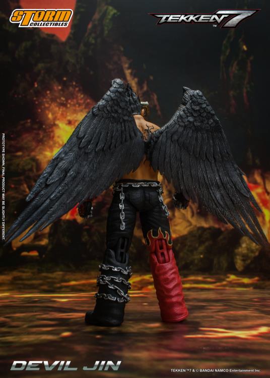 Pedido Figura Devil Jin - Tekken 7 marca Storm Collectibles escala pequeña 1/12